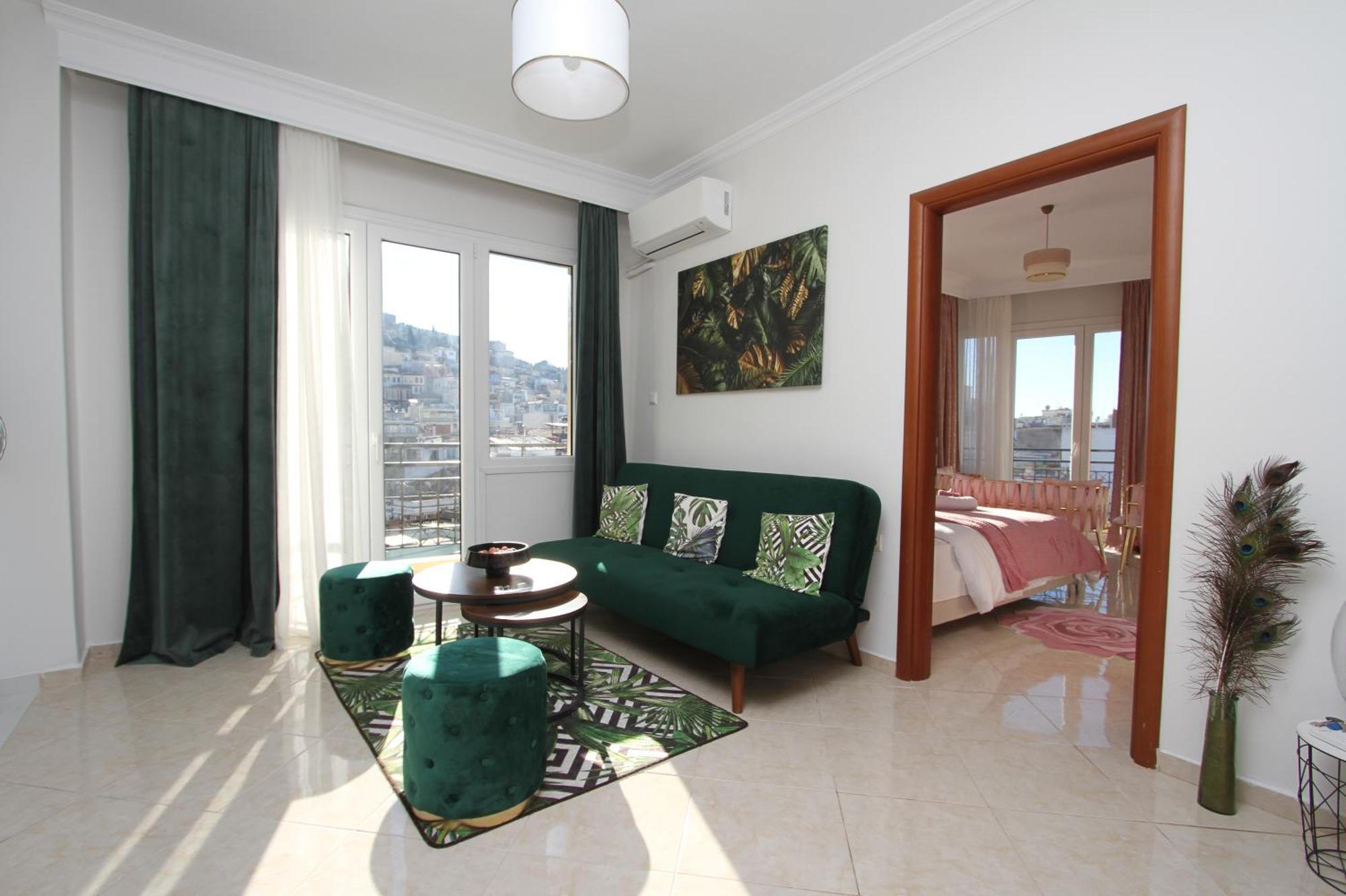 Апартаменты Kavala Squareview Экстерьер фото